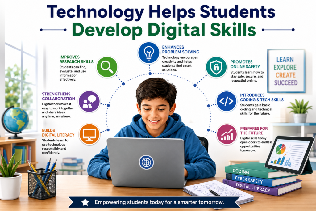 Technology Helps Students Develop Digital Skills