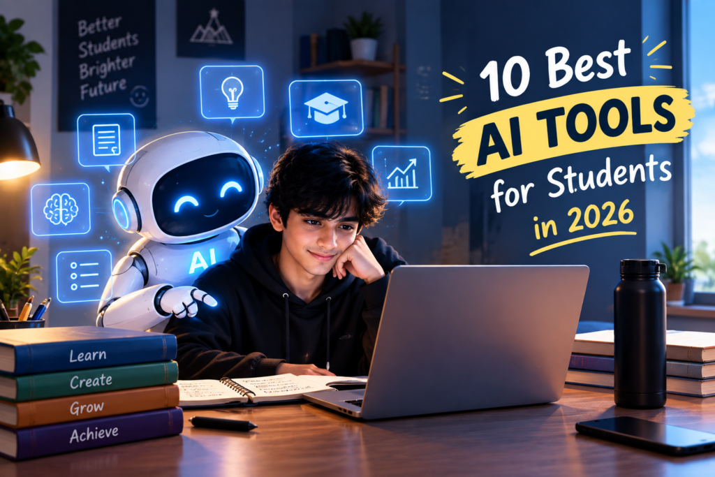 10 best ai tools for students in 2026